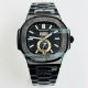 Replica Patek Philippe Nautilus Annual Calendar Watch All Black 40MM For Men (2)_th.jpg